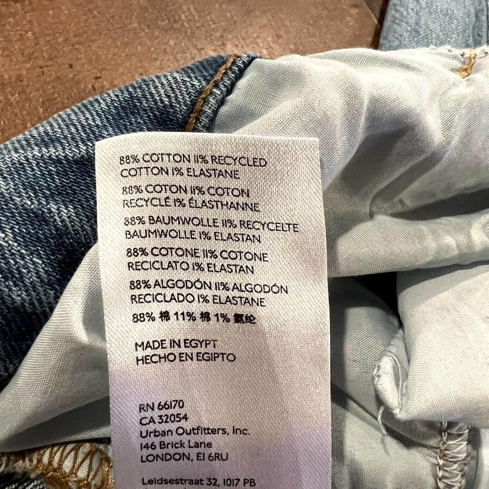 BDG High Rise Slim Straight Jeans - Picture 13 of 14